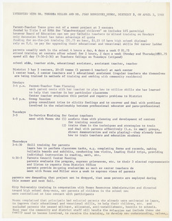 Interview with Dr. Theresa Miller and Mr Juan Rodriguez_Munoz, District 5, on April 3, 1968