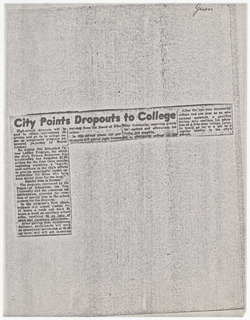 City Points Dropouts to College