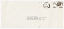 Envelope from Mrs Harry B. Price to Mrs Hetherington