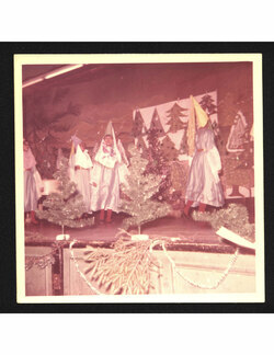 Photograph of a Christmas Festival at the Audobon Ballroom