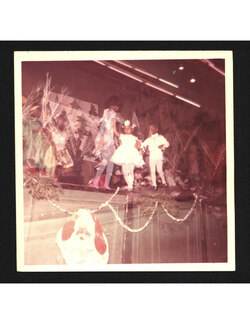 Photograph of children during the Christmas Festival