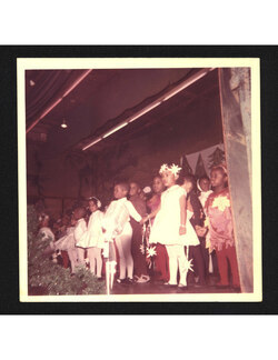 Photograph of end of Christmas performance