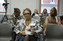 Photograph of participants at Modern School multigenerational reunion